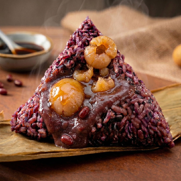 Longan Red Bean Rice Dumpling
