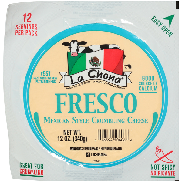 La Chona Fresco Mexican Style Crumbling Cheese Same-Day Delivery