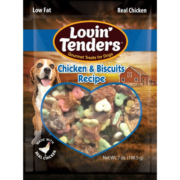 Lovin' Tenders Chicken Breast & Biscuits Natural Dog Treats Same-Day  Delivery | Family Dollar
