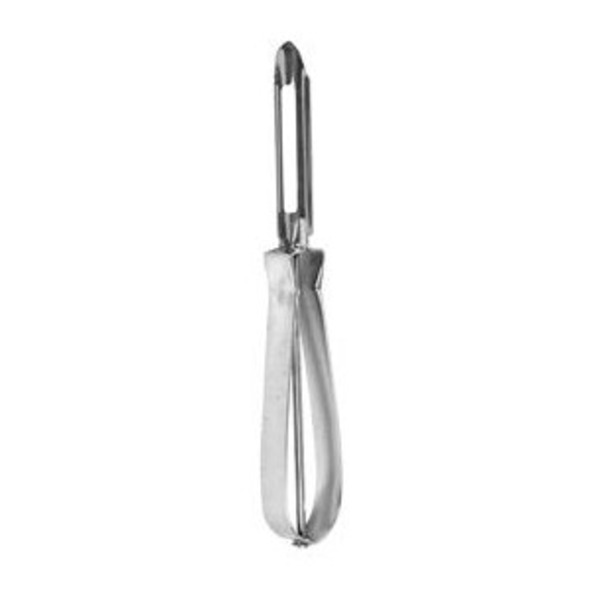 6"X1"X1/2", Vegetable Peeler, Iron Handle w/ Stainless Steel Edge - 3 Pk