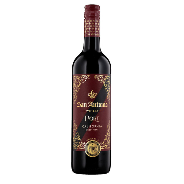 San Antonio Winery Port Sweet Red Wine 750ml Same-Day Delivery