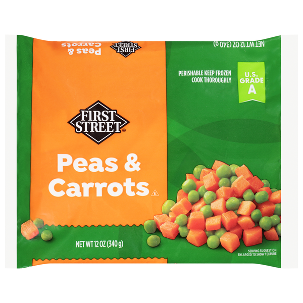 First Street Peas & Carrots