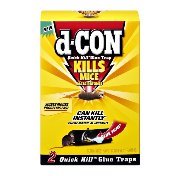 dCON Quick Kill Glue Trap Kills Mice 2 CT (2 ct) Instacart
