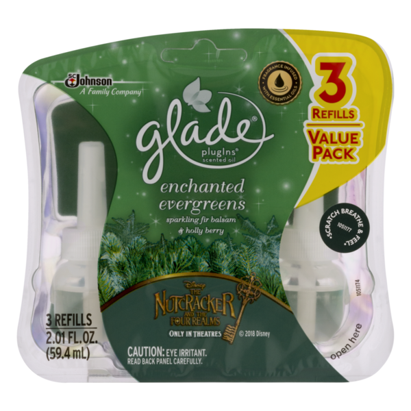 Glade PlugIns Scented Oil Enchanted Evergreens (2.01 fl oz) Instacart