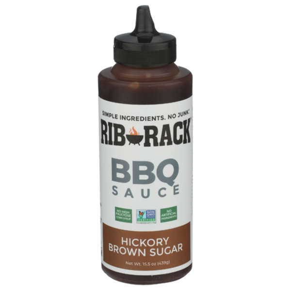 Rib Rack Hickory Brown Sugar Squeeze Bbq Sauce
