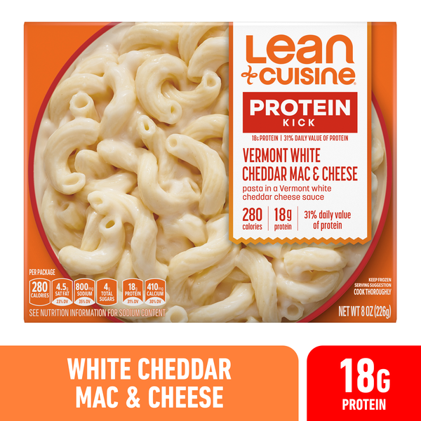 Lean Cuisine Frozen Meal Vermont White Cheddar Mac And Cheese Same