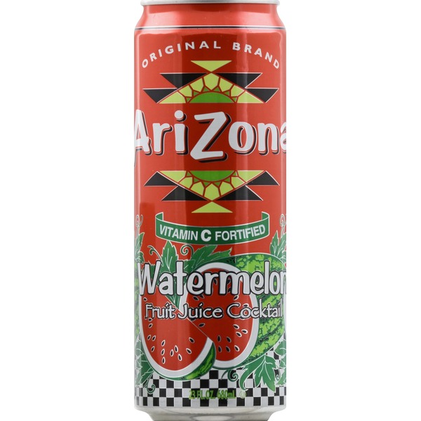 AriZona Fruit Juice Cocktail, Watermelon (23 fl oz) Instacart