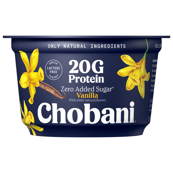 Chobani Lowfat Vanilla Greek Yogurt