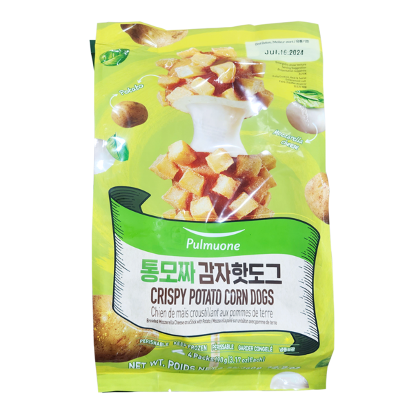 Pulmuone Crispy Potato Corn Dogs Same-Day Delivery | HMart