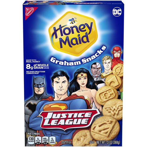 Honey Maid Justice League Graham Snacks Same-Day Delivery or