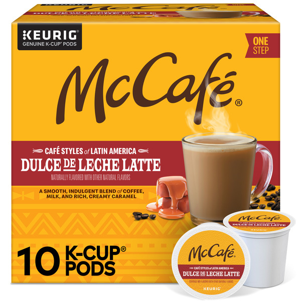 McDonald's McCafé McCafé Dulce de Leche Latte K-Cup Pods Same-Day