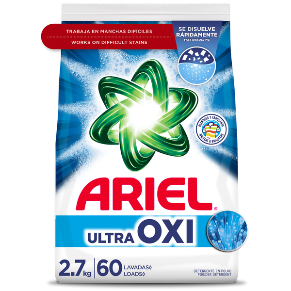 ARIEL PWD ULT OXI 2.7KG