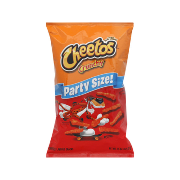 Cheetos Party Size Cheese Flavored Snacks