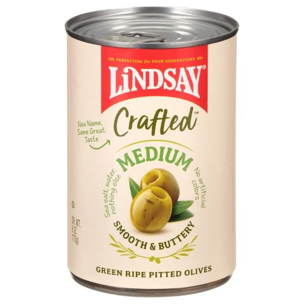 Olive【みんみ】 Lindsay Olives, Green Ripe Pitted, Medium Same-Day Delivery or