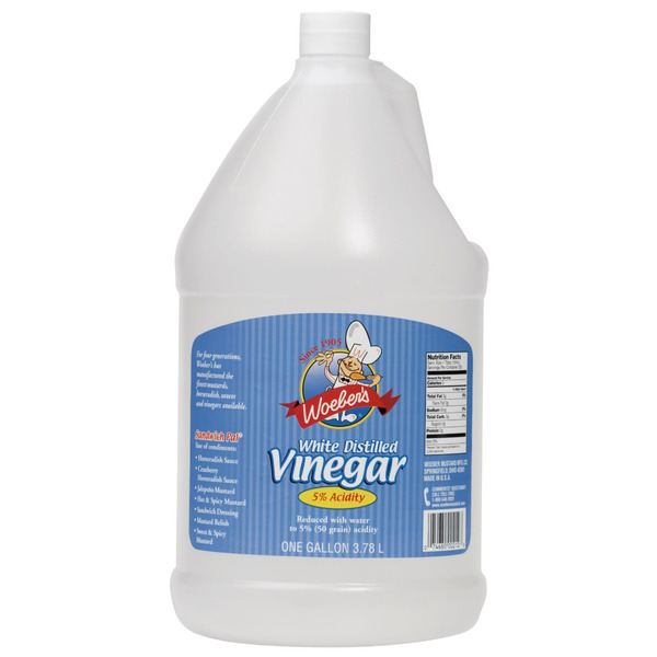 Woebers - White Distilled Vinegar - gallon Jug