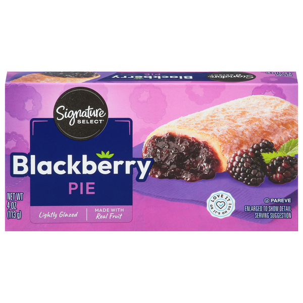 Signature SELECT Pie, Blackberry, Lightly Glazed