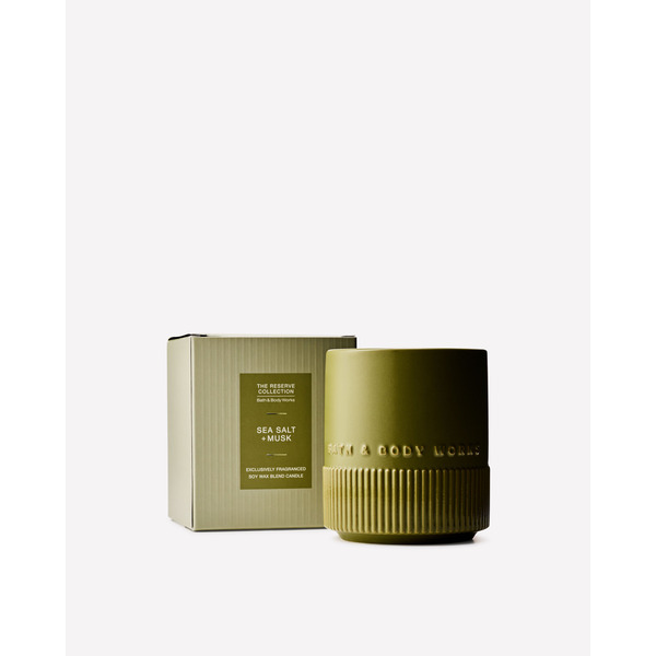 Sea Salt + Musk Single Wick Candle