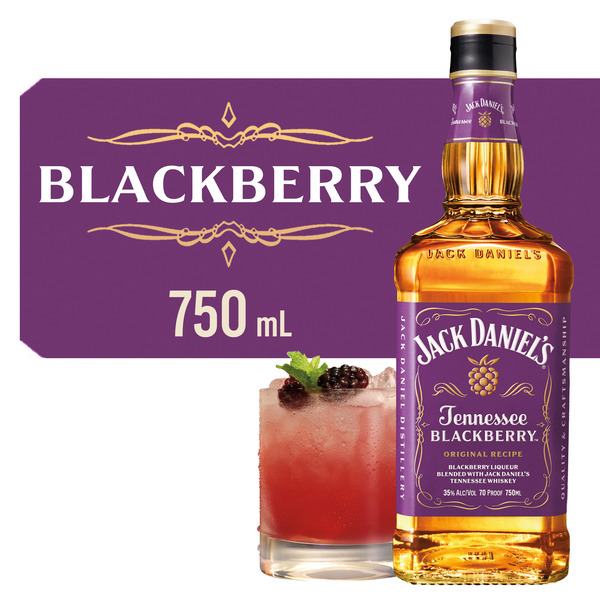 Jack Daniel's Tennessee Blackberry Whiskey Specialty Same-Day