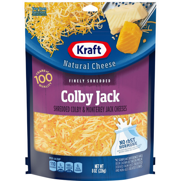 Kraft Finely Shredded Colby Jack Natural Cheese