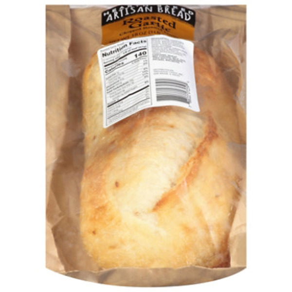 Artisan Bread, Roasted Garlic, Hearth Baked