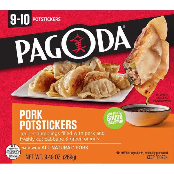 Pagoda Pork Potstickers