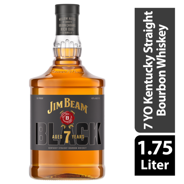 Jim Beam Black 7 Year Old Bourbon Whiskey Same-Day Delivery