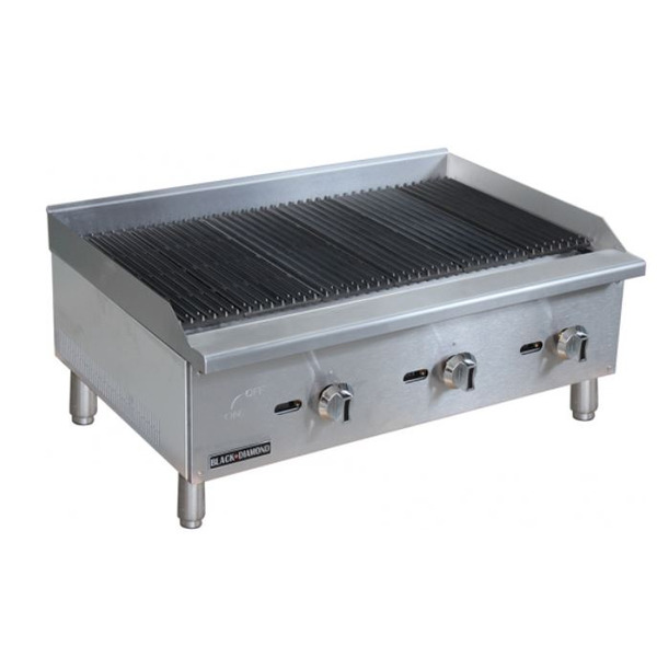 Qualite - Charbroiler, Natural Gas, 36"