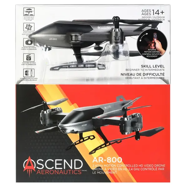 Ascend Aeronautics AR-800 2.4GHz Motion Controlled HD Video Drone