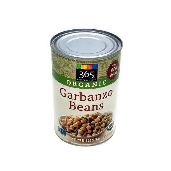 365 Whole Foods Market Organic Garbanzo Beans (15 oz) Instacart