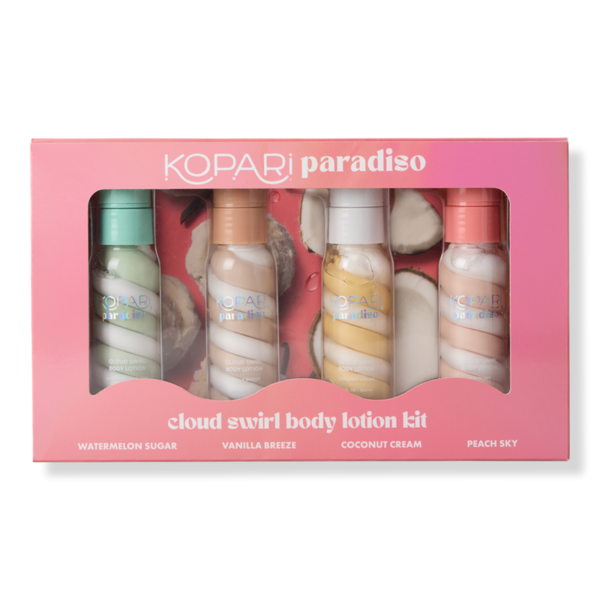 Kopari Beauty Cloud Swirl Body Lotion Kit