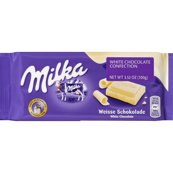 Milka White Chocolate Confection Same-Day Delivery | HMart