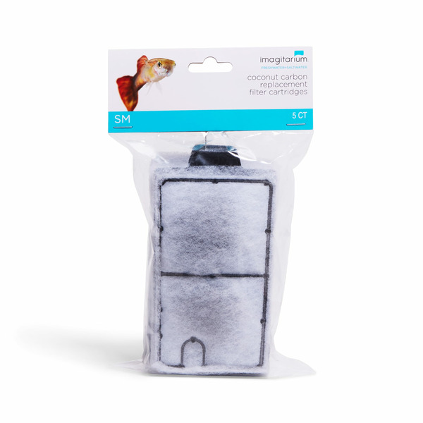Imagitarium Replacement Coconut Carbon Filter Cartridges, Small