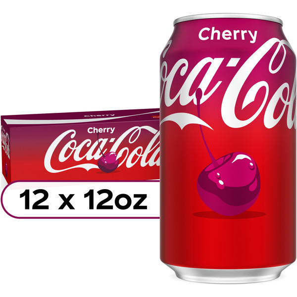 Coca-Cola Cherry Soda Cans Same-Day Delivery | El Super