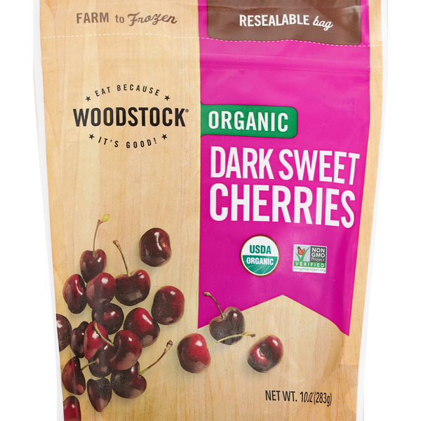 WOODSTOCK Organic Dark Sweet Cherries Same-Day Delivery