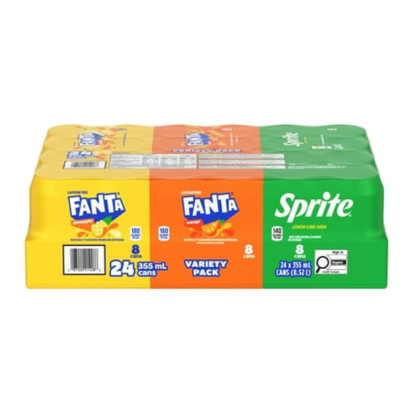 Walmart Fanta Sprite & Fanta Pop Soda Variety Pack Same-Day Delivery ...