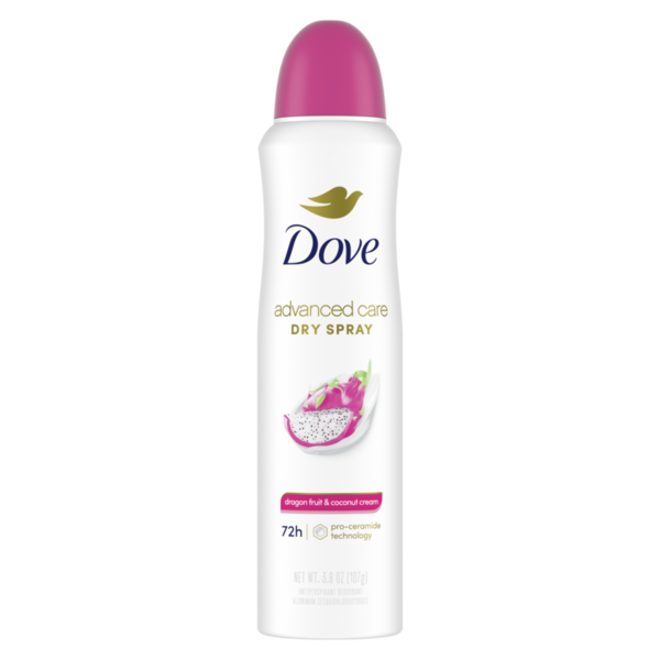 Dove Antiperspirant Deodorant Dry Spray Dragon Fruit & Coconut Cream Same-Day Delivery or Pickup