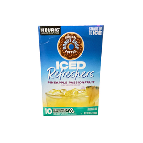 The Original Donut Shop Beverage Mix, Pineapple Passionfruit, Iced Refreshers, K-Cup Pods