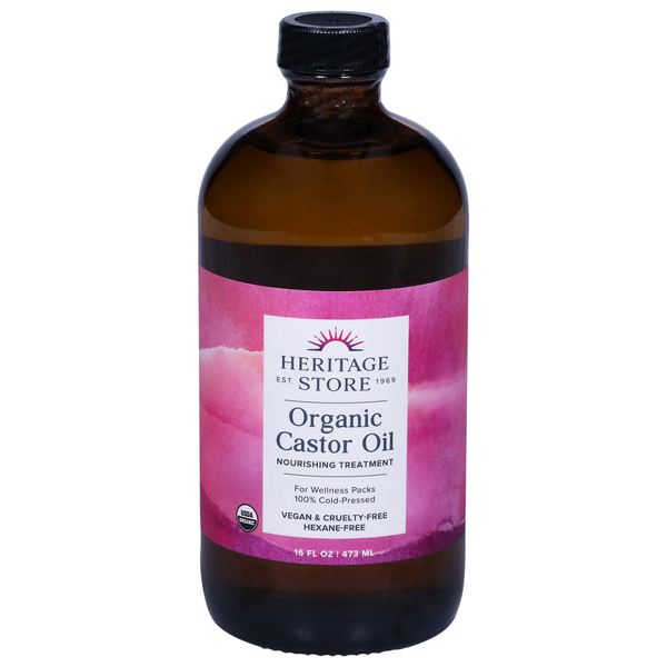 Heritage Store Organic Castor Oil Same-Day Delivery or Pickup