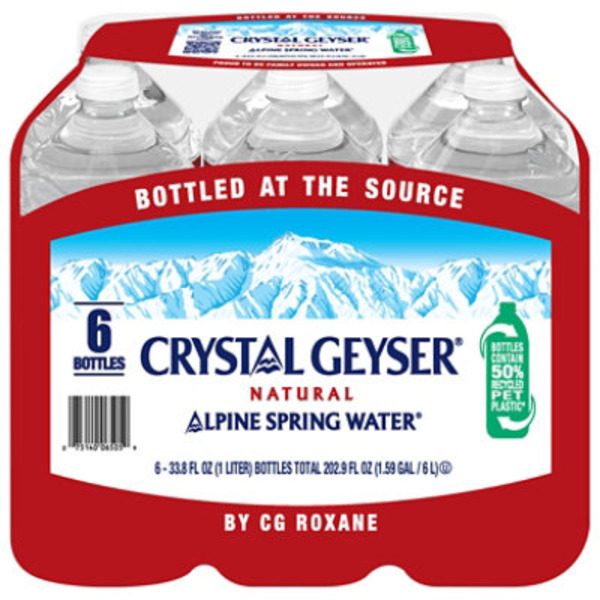 Crystal Geyser Spring Water