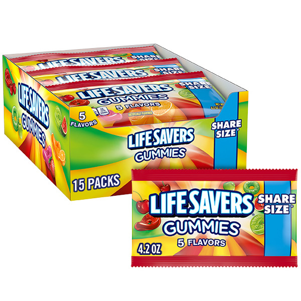 Life Savers 5 Flavors Gummy Candy Same-Day Delivery | Sam's Club