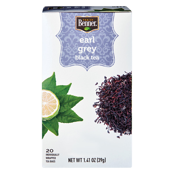 Benner Earl Grey Black Tea Bags