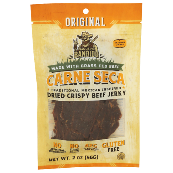 Vaquero Bandido Snacks Original Carne Seca Beef Jerky