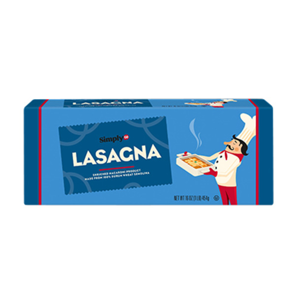 SimplyGO Lasagna Pasta