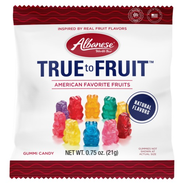 Albanese Confectionery True To Fruit American Favorites Gummi Bears