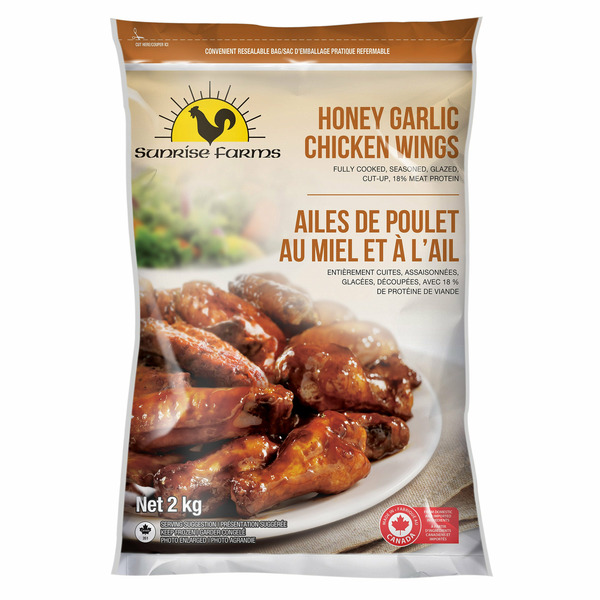 Sunrise Farms Honey Garlic Chicken Wings