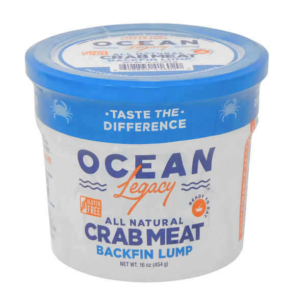 Ocean Legacy DRCTSRC Backfin Lump Crab Meat Same-Day Delivery or