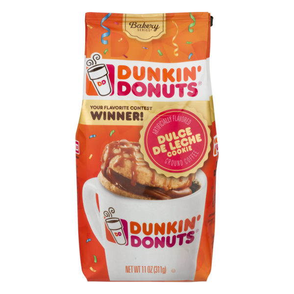 Dunkin' Donuts Ground Coffee Dulce De Leche Cookie (11 oz) from Target