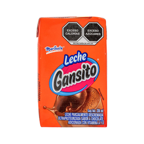 Marinela Leche Gansito Sabor Chocolate