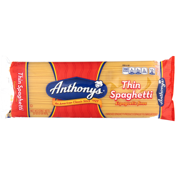 Anthony's Spaghetti, Thin