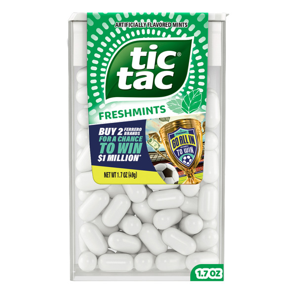 Tic Tac Freshmints, On-the-Go Breath Mints, Pocket-Sized Mints